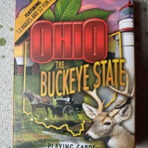 Ohio The Buckeye State Playing Cards